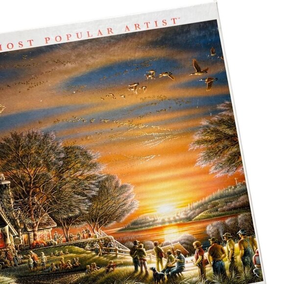 Buffalo Terry Redlin 1000 Piece Puzzle - Picture 2 of 6